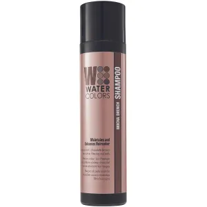 Watercolors by Tressa 3-in-1 Color Depositing Shampoo, Semi Permanent Hair Color, Hair Dye Shampoo for Curly, Dry, and Normal Hair, 8 fl oz - MOCHA DRENCH