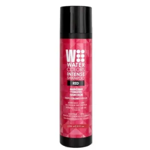Watercolors by Tressa INTENSE RED 3-in-1 Color Depositing Shampoo, Semi Permanent Hair Color, Hair Dye Shampoo for Curly, Dry, and Normal Hair, 8 fl oz - RED (1 Count)