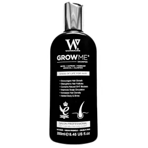 Watermans Biotin, Rosemary, Caffeine, Niacinamide, Argan Oil Shampoo for Thinning Hair, Natural Volumizing Shampoo for Fine Hair, Paraben Silicone & Sulfate Free Vegan Formula 8.45 fl. oz