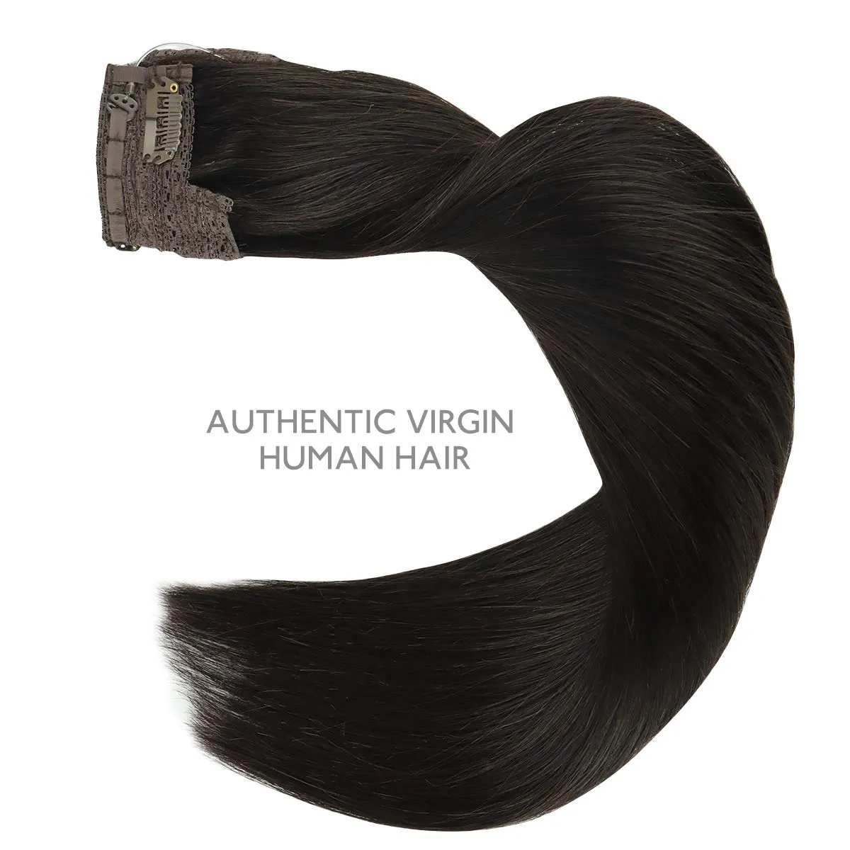 WENNALIFE Wire Hair Extensions (Increase 50% Lifespan) Real Human Hair 22 inch 150g Natural Black Remy Real Hair Extensions Invisible Wire Hair Extensions Human Hair Natural Fish Line Straight Hair