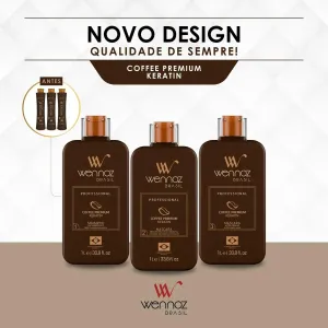 Wennoz - Honma Tokyo Kit Coffee Premium Progressive Brush Kit 3x1000ml/33.8 fl.oz.   Fit Cosmetics Tanino Protein 100ml/3.38 fl.oz.