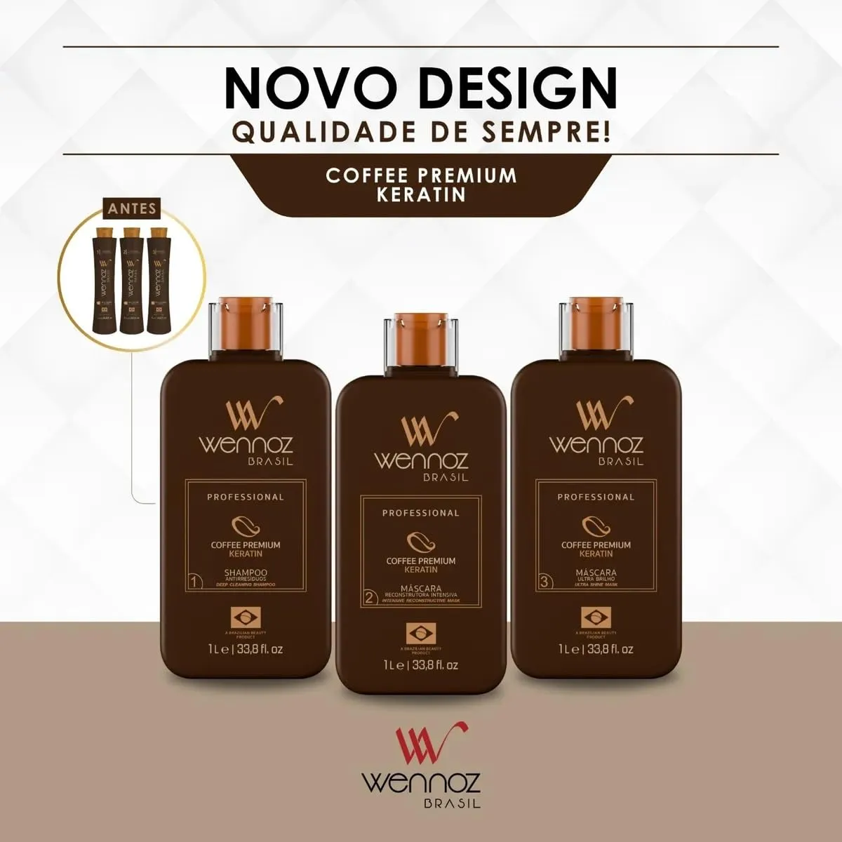Wennoz - Honma Tokyo Kit Coffee Premium Progressive Brush Kit 3x1000ml/33.8 fl.oz.   Fit Cosmetics Tanino Protein 100ml/3.38 fl.oz.