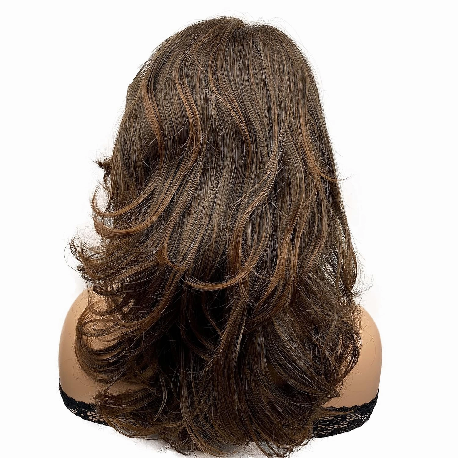 Wiginway Women Wigs Long Wavy Wigs Synthetic Wig Hair Pieces For Women Hair Wigs For Womens 14 Inch (2T30)