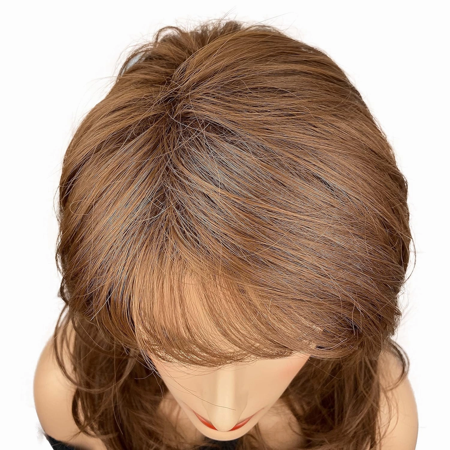 Wiginway Women Wigs Long Wavy Wigs Synthetic Wig Hair Pieces For Women Hair Wigs For Womens 14 Inch (30)