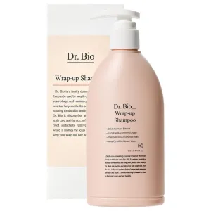 Wrap-Up Shampoo, Hydrating and Soothing Hair Shampoo with Probiotcs and Cica, Hair and Scalp Care for Sensitive Scalp, Smooth and Shiny Hair, Vegan, Silicone & Paraben Free, Korean Hair Care