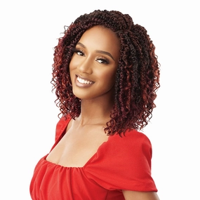 XPRESSION Outre Crochet Braids X-Pression Twisted Up 2X Boho Wavy Bomb Twist 10'' (1-pack, 1B)