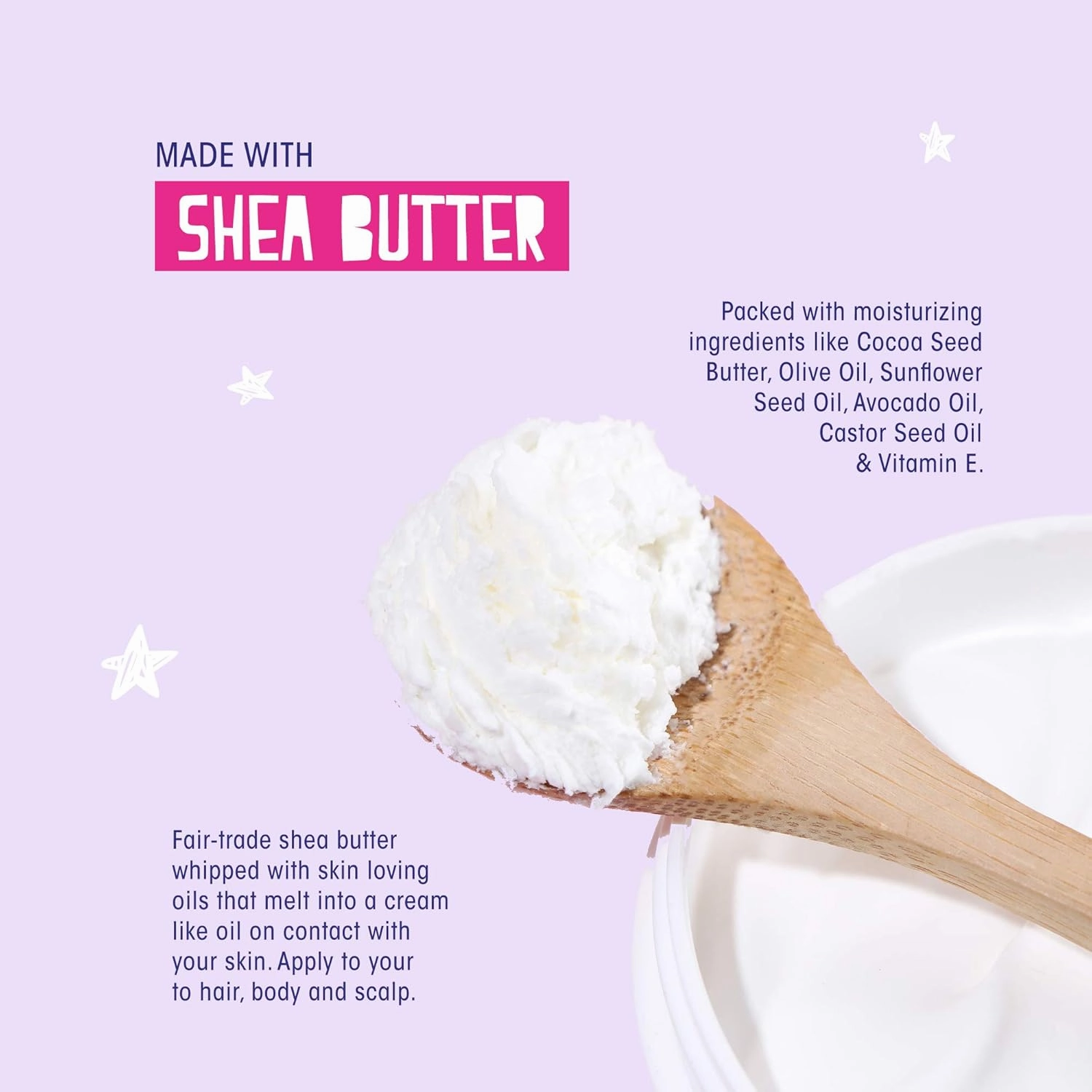ZANDRA Lavender Vanilla Chai Hair Body Souffle, 8 FZ