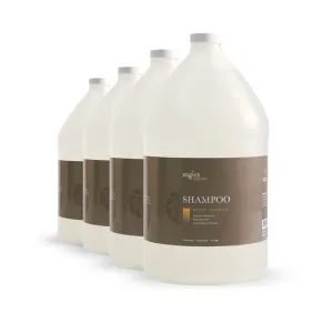 Zogics Organics Shampoo – Organic Shampoo for Women and Men, Hydrating Hair Shampoo with Natural Ingredients like Aloe Vera, Avocado, and Calendula Oil (Honey Coconut Scent, 4 Gallon Case)