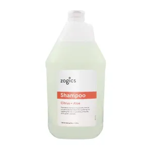 Zogics Shampoo, Citrus   Aloe Scented Shampoo (1 Gallon Refill)